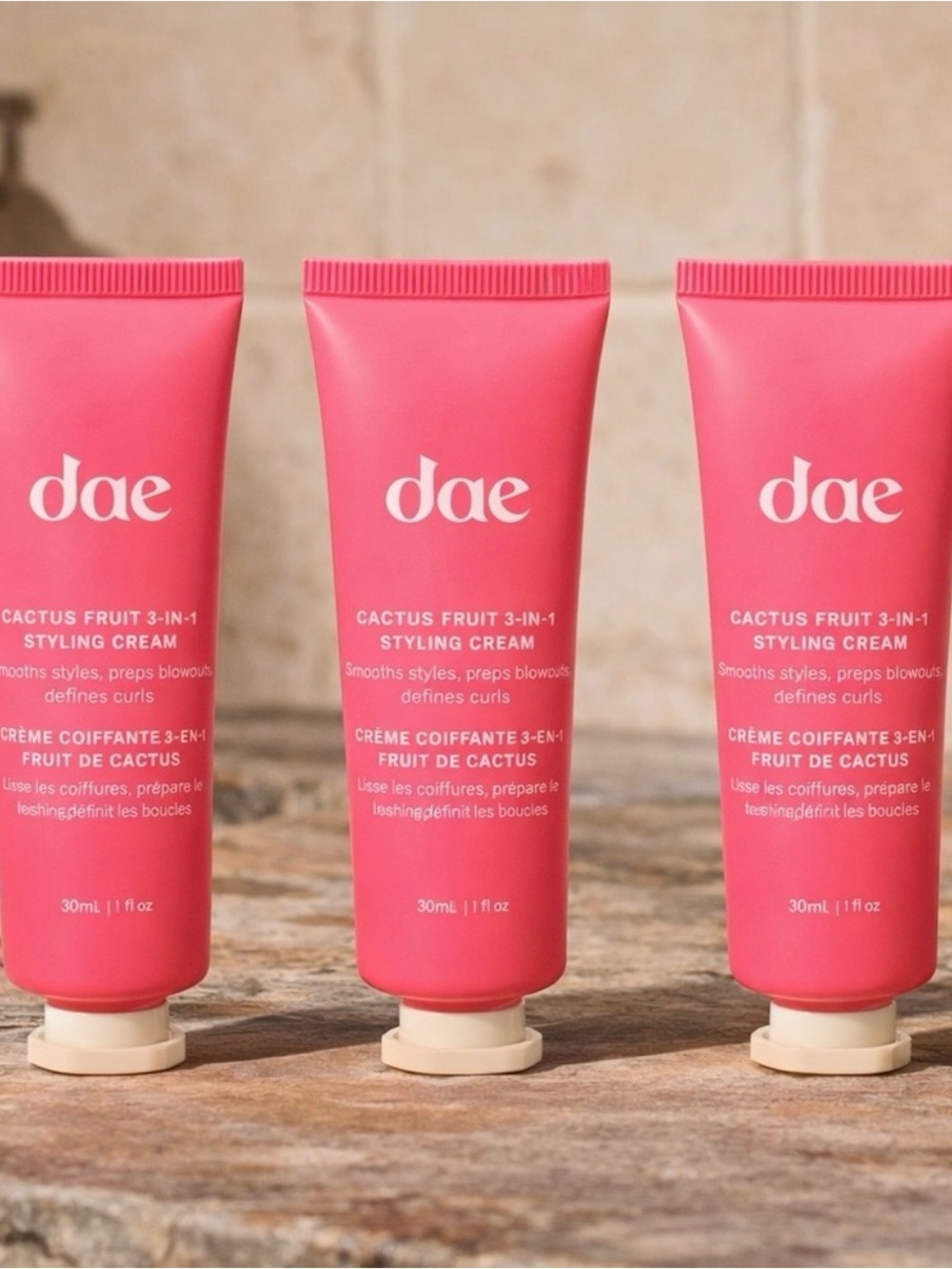 Dae Cactus Fruit 3-in-1 Styling Cream - Pink